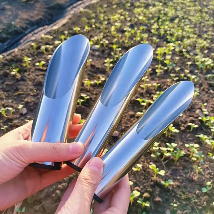Seau de jardin en acier, outil de jardinage multifonctionnel, dragage de bonsaï, engrais, cuillère de plantation, transplantation, pelle à viande
