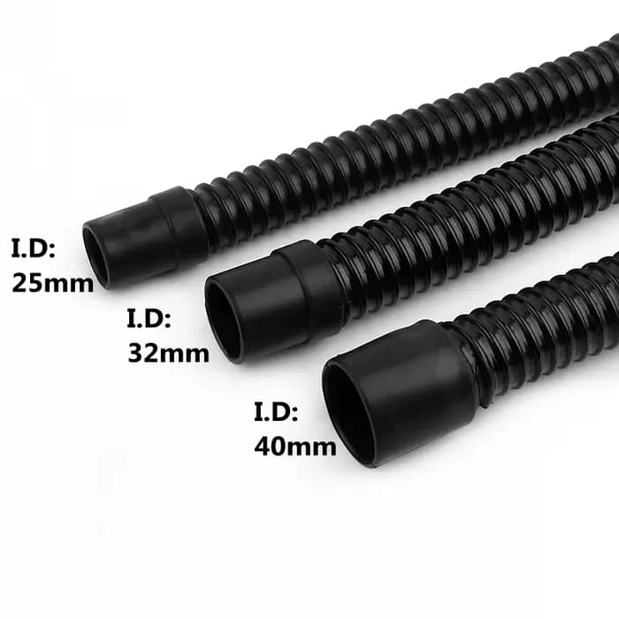 1PC 20/25/32/40/50mm I.D plastique Aquarium tuyau ondulé Durable réservoir de poisson entrée sortie