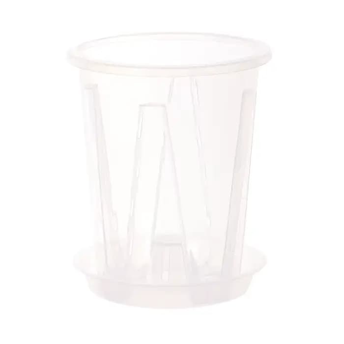 Pot de fleur Transparent avec contrôle des racines