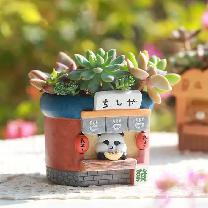 Pot de fleur créatif pour Cactus succulents, Pots de jardin décoratifs pour Mini plantes, jardinière
