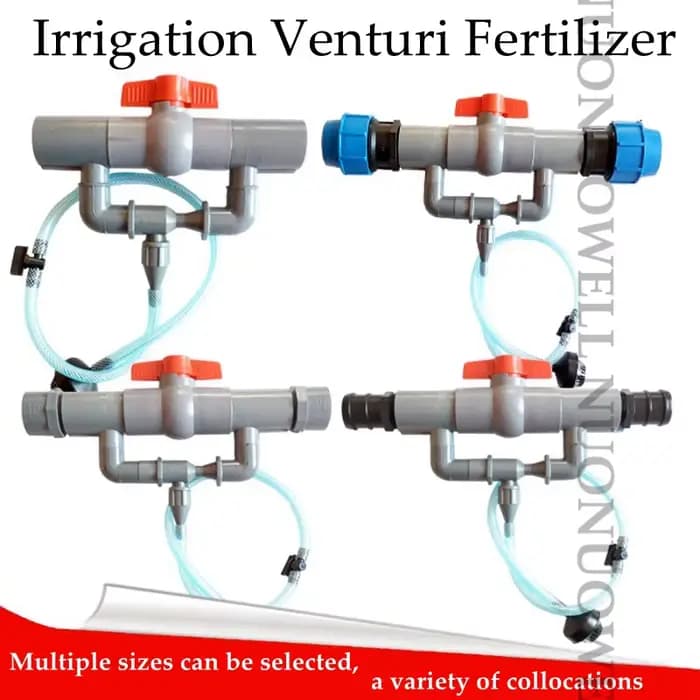 Venturi-Dispositif d'Irrigation Goutte à Goutte, Injecteur de Serre, Navigateur, Alimentation de Jar