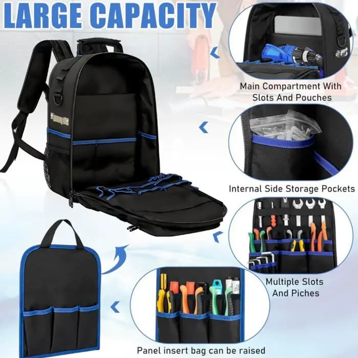 Sac à dos pour outils, robuste