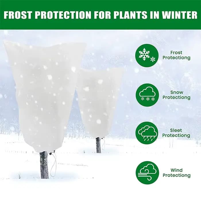 Juste de protection pour plante arbuste d'hiver