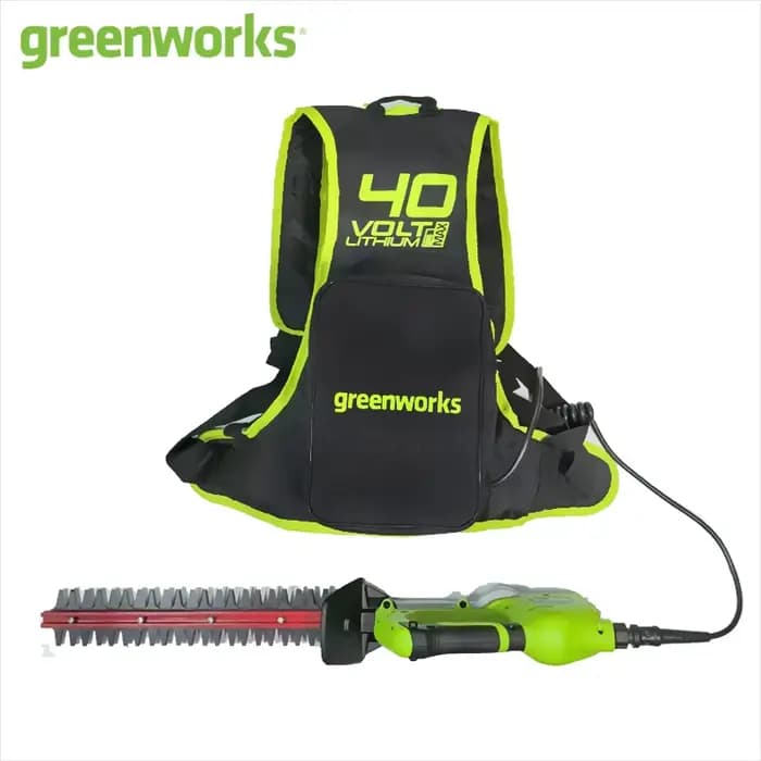 Greenworks-Taille-haie électrique sans fil 40V