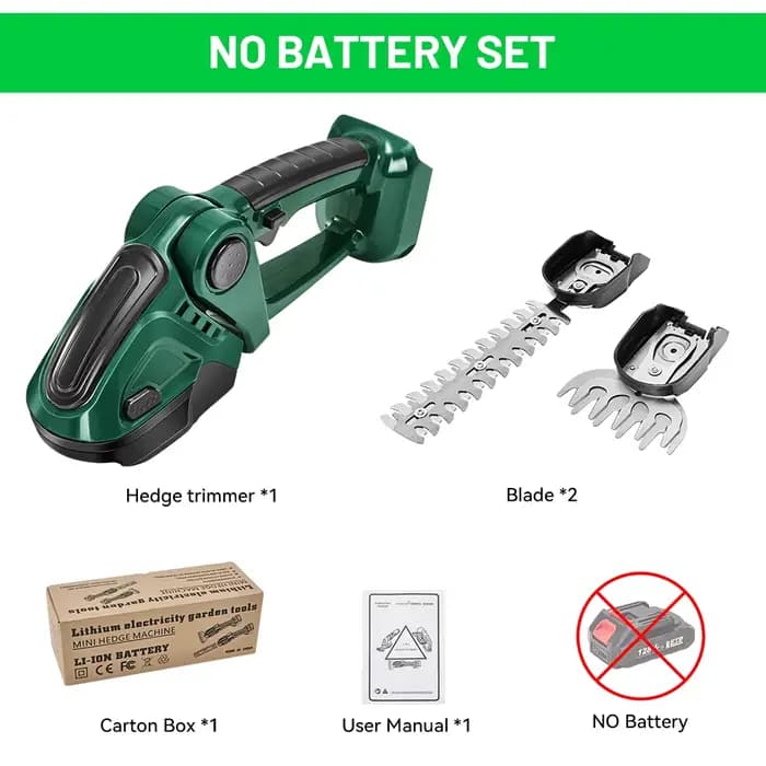 Makita – taille-haie électrique 2 en 1, 20000 tr/min, tondeuse à gazon, potage des arbustes de jardi