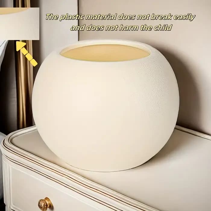Pots de fleurs ronds pour l'intérieur et l'extérieur