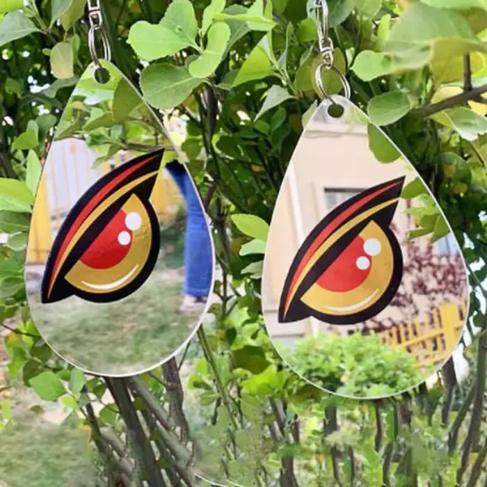 Répulsif réfléchissant pour oiseaux, œil de hibou, Anti-insectes, dissuasifs réfléchissants pour eff