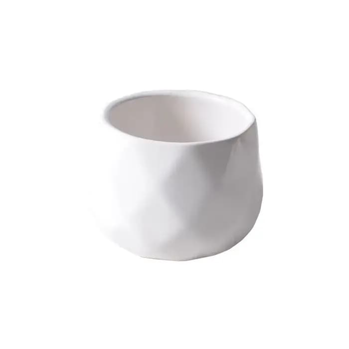 Pot de fleurs créatif en céramique, 6 pièces, conteneur de plantes succulentes simples, jardinières vertes, petits Pots de bonsaï, décoration de la maison