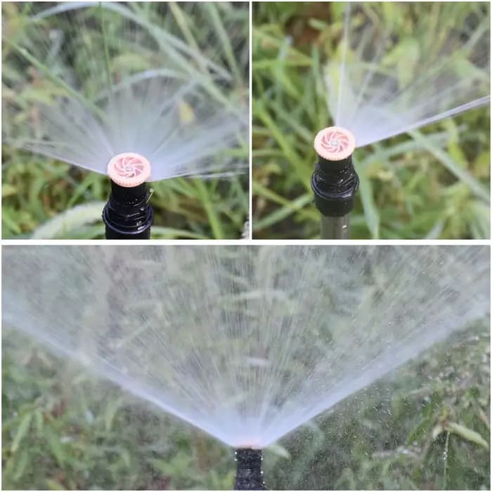 Buses d'arrosage de jardin avec filetage de 1/2 ", 0 à 360 degrés, outil d'irrigation pour cultures