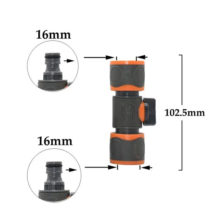 3/4 mâle femelle robinet connecteur rapide mamelon tuyau d'arrosage filetage