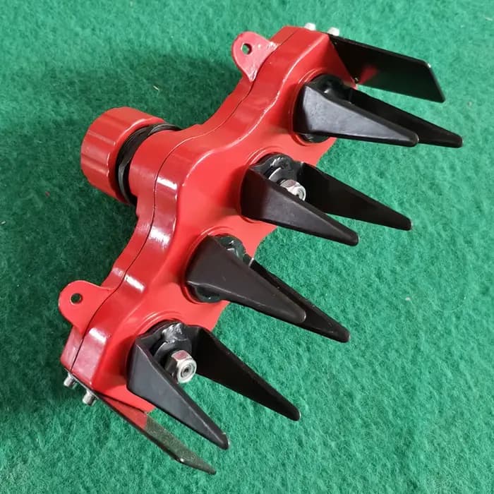 Tête de désherbage robuste pour ferme de jardinage, outil d'élimination de l'herbe, accessoire universel, roue de désherbage