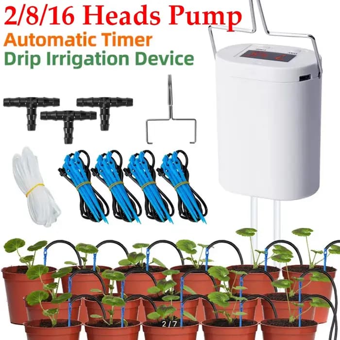 Pompe d'Arrosage existent pour Plantes et Fleurs, Accessoires de Jardin, Dispositif d'Irrigation Gou