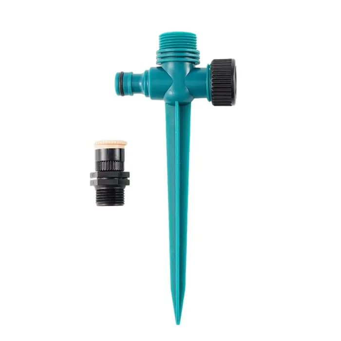 Arroseur de jardin 360 ° Système d'arrosage par Rotation, Tube automatique au sol pour l'agricultu