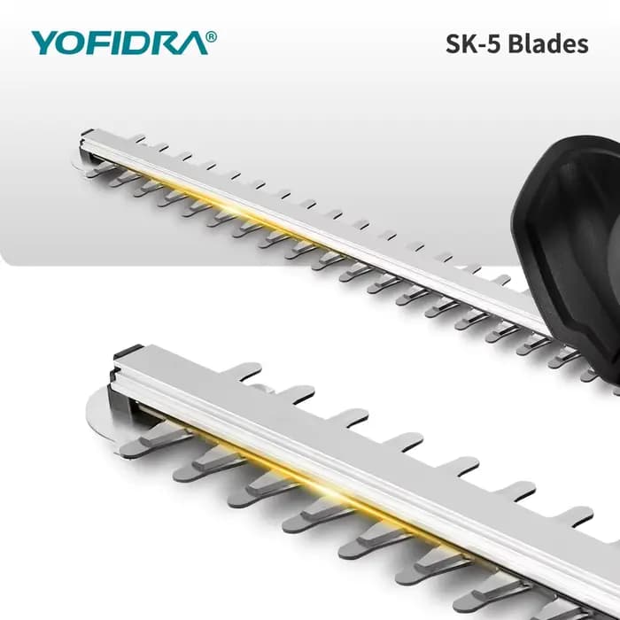 Taille-haie électrique YOFIDRA 2000W 15000RPM, tondeuse à gazon, outil de jardinage et d'aménagement paysager, pour batterie Makita 21V
