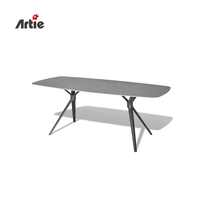 Ensemble de Table de jardin de Restaurant de meubles de Patio de luxe modernes ensemble de Table à m