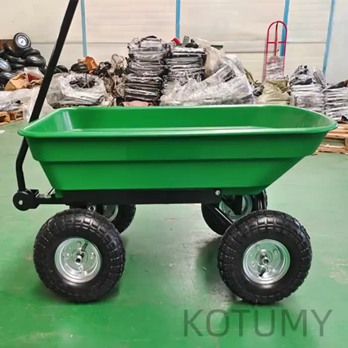Véhicule de jardinage domestique, remorque plate, chariot pliable, véhicule de Transport agricole en