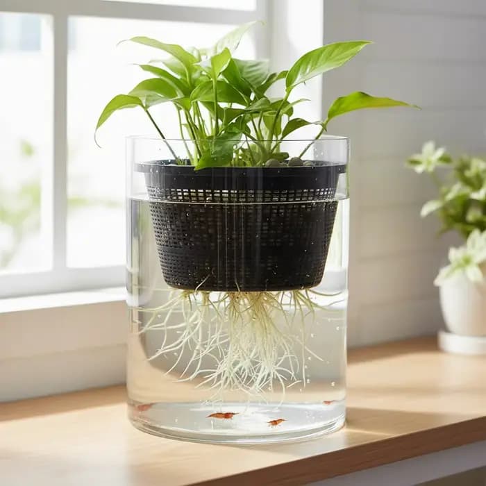 Filet de jardin à mailles fendues pour la culture hydroponique