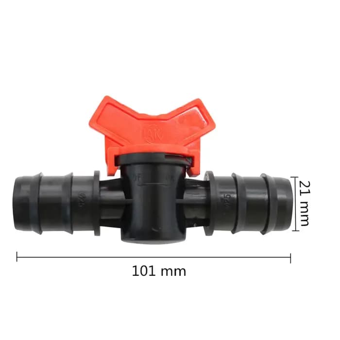 Vanne de robinet d'arrosage 1/2 pouces 3/4 pouces, pour tuyau de 16/20/25mm, vanne d'eau d'irrigatio