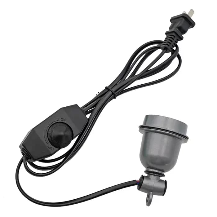 Lampe chauffante pour animaux de compagnie, lumière chaude pour poulet, régulateur de température th