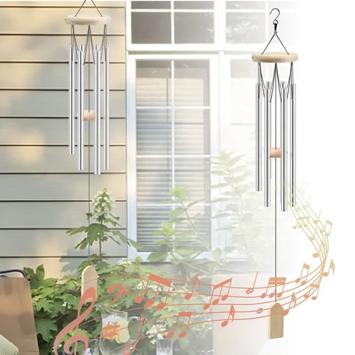 6 tubes en métal pour décoration de jardin, salon extérieur, ornement de confrontation tendance, caf