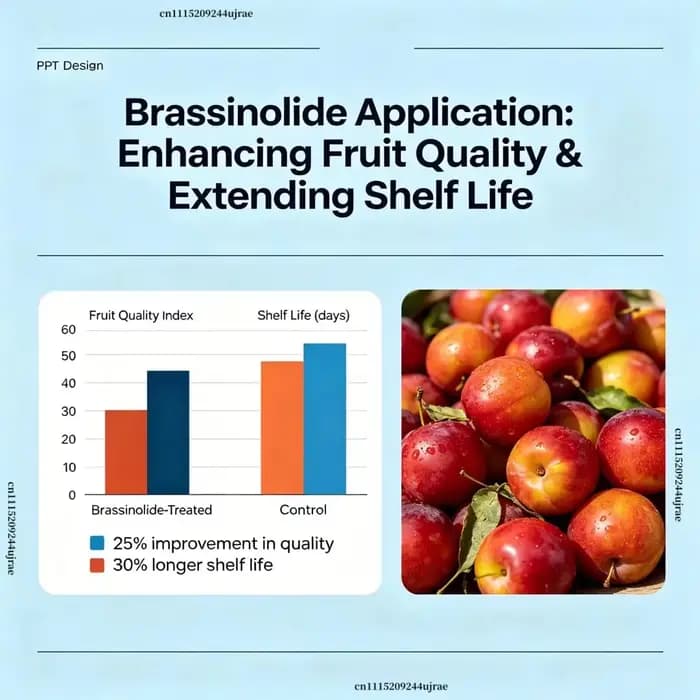 Brassinolide Régulateur de croissance des plantes Engrais organique foliaire