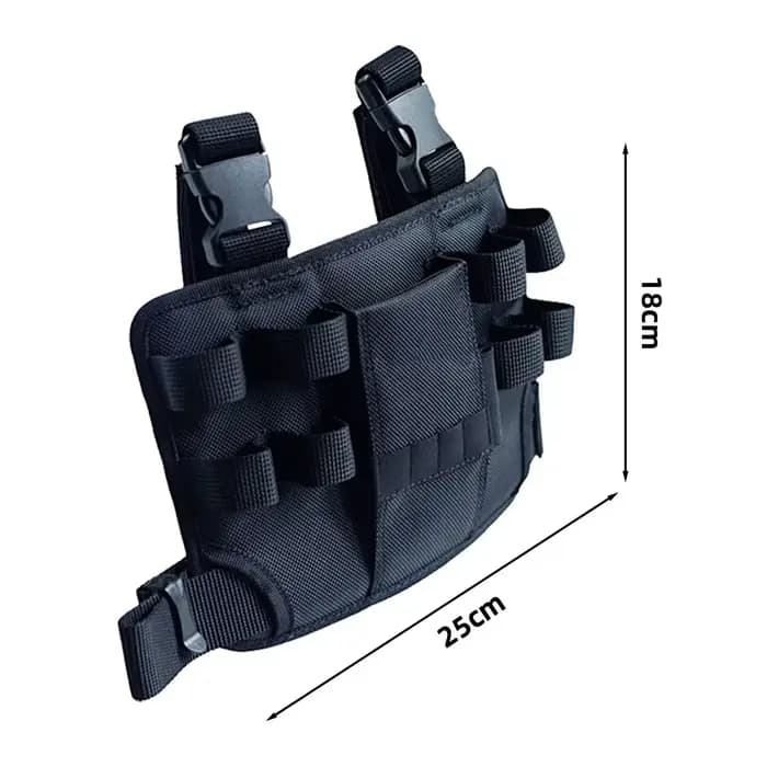 Sac à outils tactique pour ceinture avec étui à clip