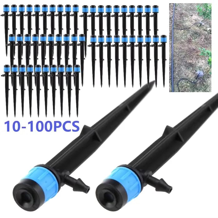 Pointes d'arrosage automatique pour plantes et fleurs, système d'irrigation goutte à goutte, kits d'