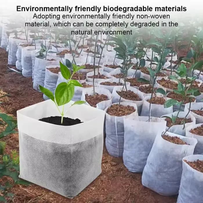100 sacs de pépinière biodégradables