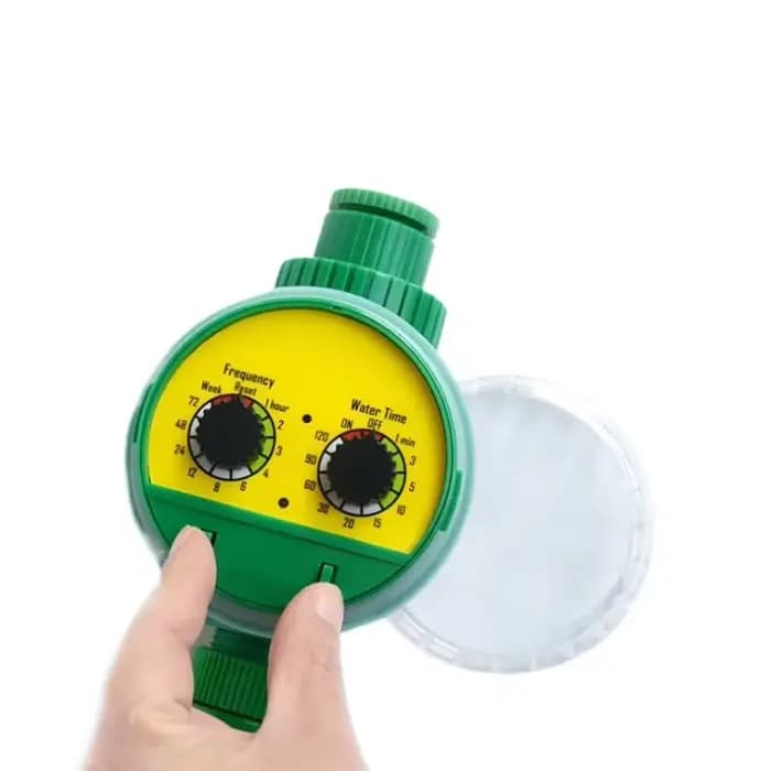 Minuterie d'arrosage programmable à grand écran LED