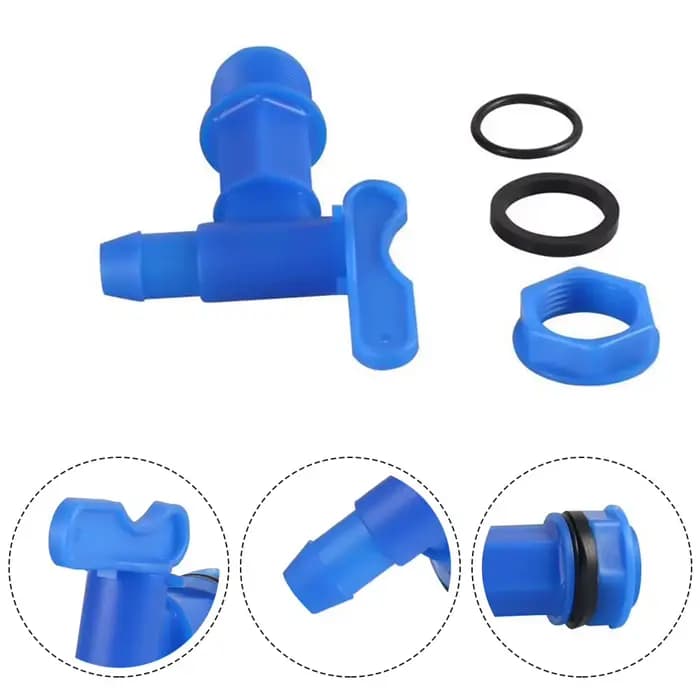 IBC barils eau bout à bout robinet auto-fait en plastique robinet pour bière brassage de pluie réser