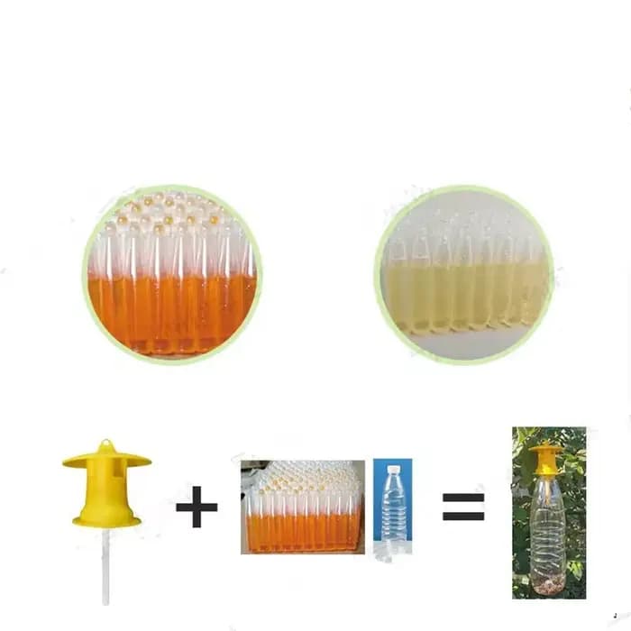 5/10 pièces utile piège jaune piquets de fruits maison ferme verger Melon