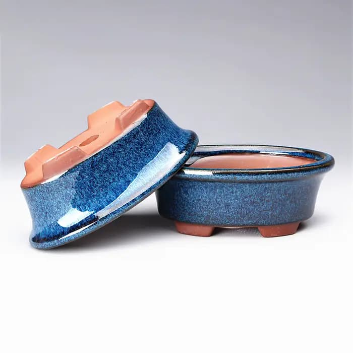Pot de fleur en céramique avec trou de vidange