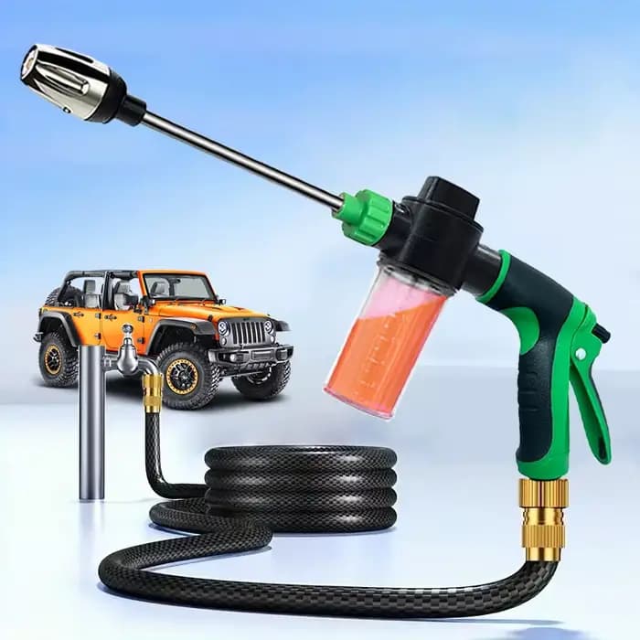 Pistolet d'arrosage de jardin à haute pression, pour lavage de voiture, tuyau d'eau domestique, buse