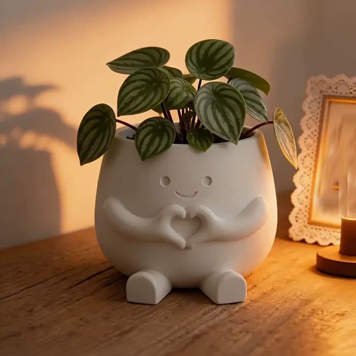 Pots de fleurs imprimés en 3D : pots compagnons pour plantes