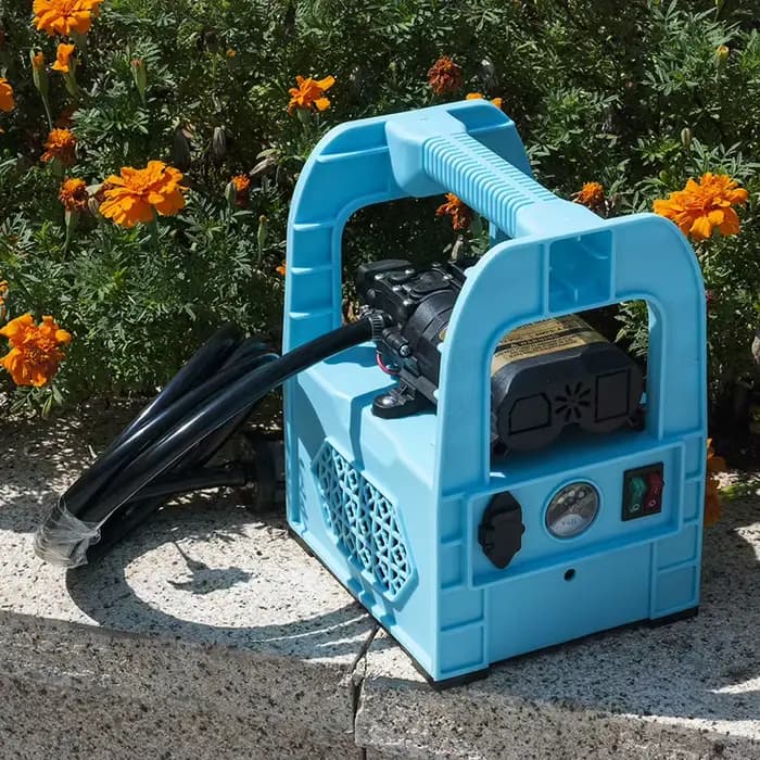 Pompe de pulvérisation électrique Portable, 1 pièce, pompe à eau Rechargeable, lavage de voiture, Ir