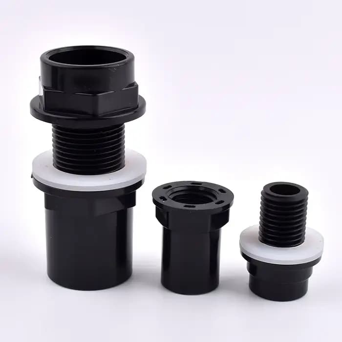 I.D 20 ~ 50mm tuyau en PVC noir Aquarium épaissir connecteur de réservoir de poisson réservoir d'eau