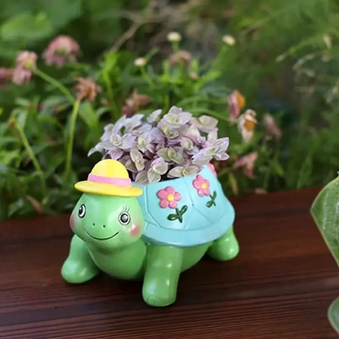Pots plantes succulentes en forme conteneur jardinière d'animaux