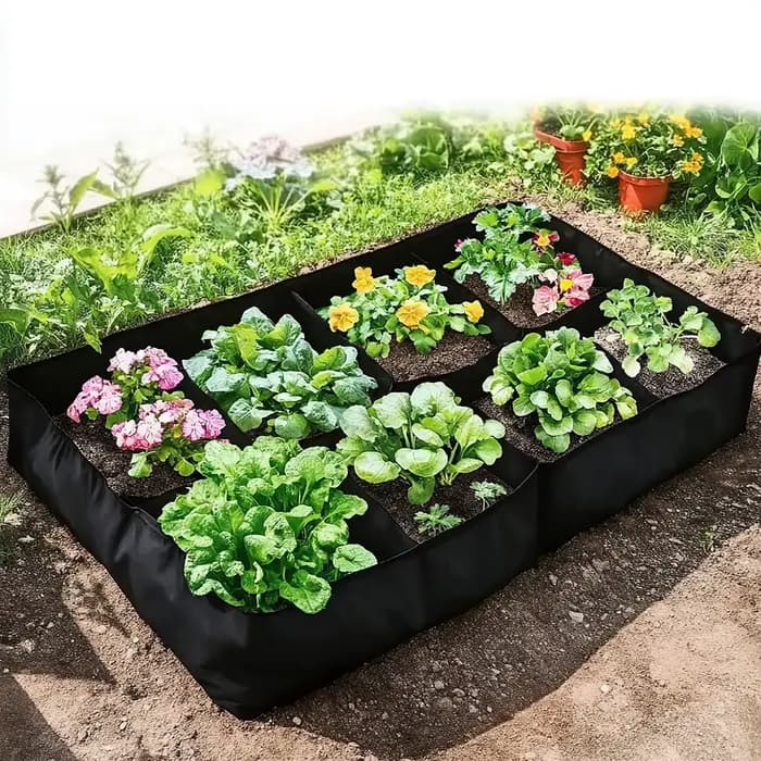 Sac de plantation de jardin avec conception multi-grille