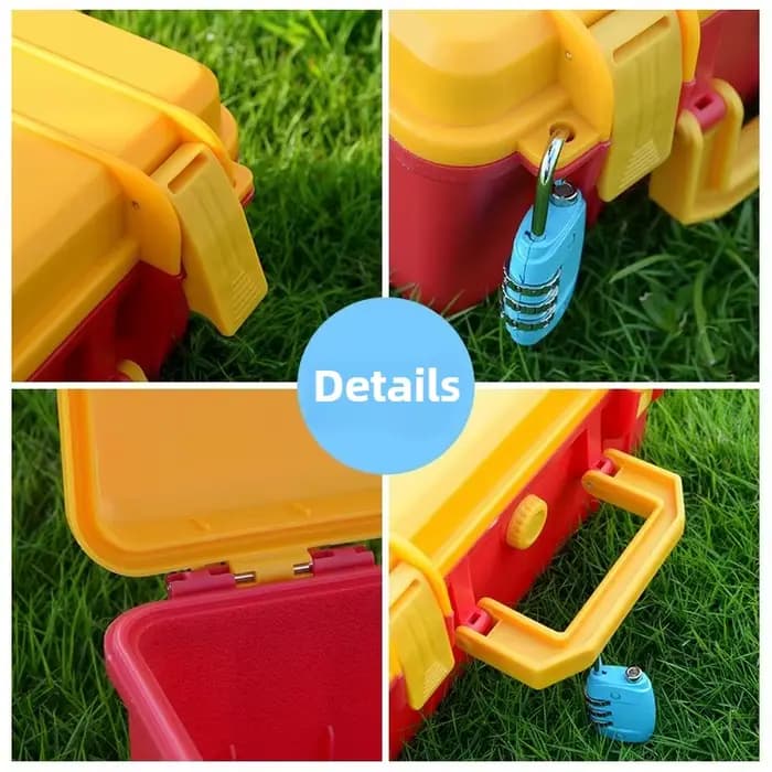 Boîte à outils en plastique