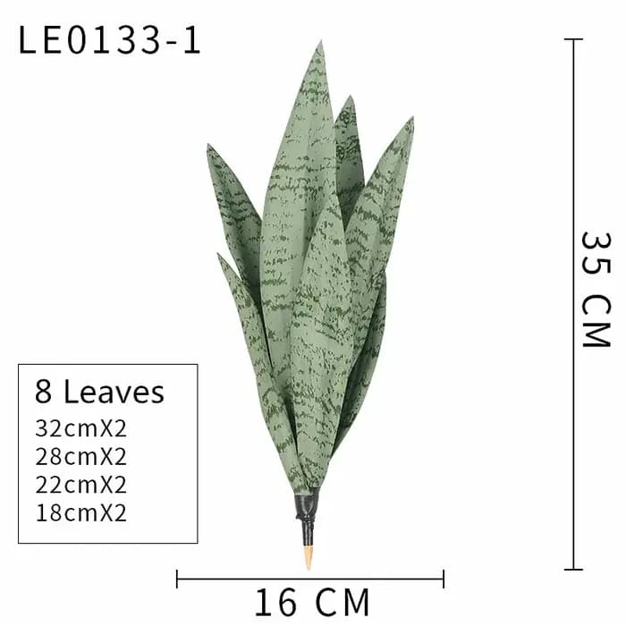 Plantes artificielles, succulentes réalistes, intérieur et extérieur, aloe vera, feuilles tropicales artificielles longues, accessoires de décoration de chambre
