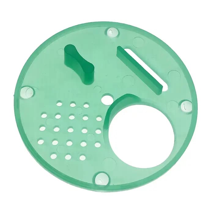 Disques d'entrée de ruche ronds en plastique, 30 pièces, 68mm, à fixer aux boîtes de Nuc ou de ruche