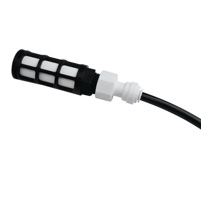 Filtre en ligne auto-amorçant universel 6-10 mm à connexion rapide, pré-filtre en coton PP pour syst