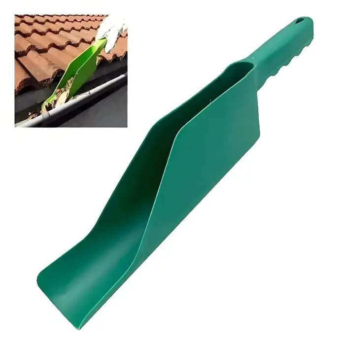 Outil de nettoyage de gouttières 1 pièce, pelle flexible pour toit, élimination des débris et de la