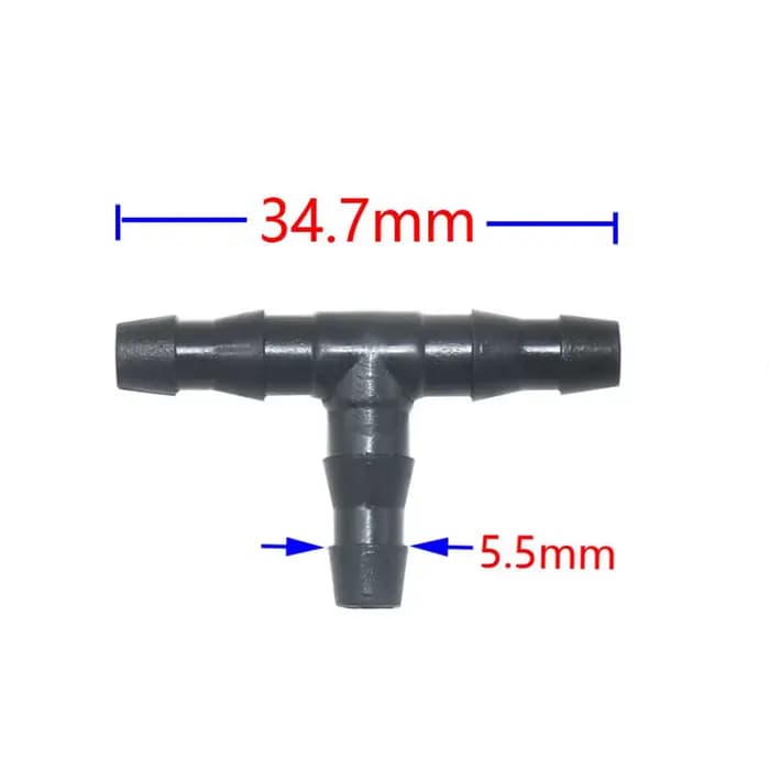 Raccords de séparation d'eau pour système d'irrigation goutte à goutte, micro connecteurs de tuyau b