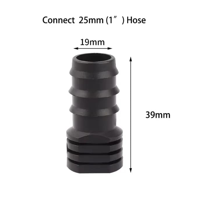 Bouchons d'extrémité de tuyau d'arrosage, 10 pièces, 16mm 20mm 25mm, joint d'eau, fermetures de tuya