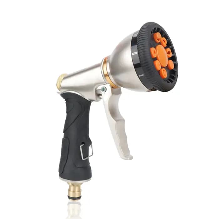 Outil d'irrigation lave-auto pistolet de pulvérisation d'eau rotatif arrosage de jardin saupoudrer commandes de débit