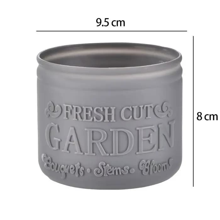 Pot de fleurs rond pour plantes succulentes, pot de plantes pour bureau, balcon, maison, jardin, déc