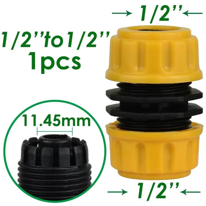 KESLA 1 3/4 1/2 pouces tuyau d'eau de jardin connecteur rapide coupleur d'extension de tuyau raccord