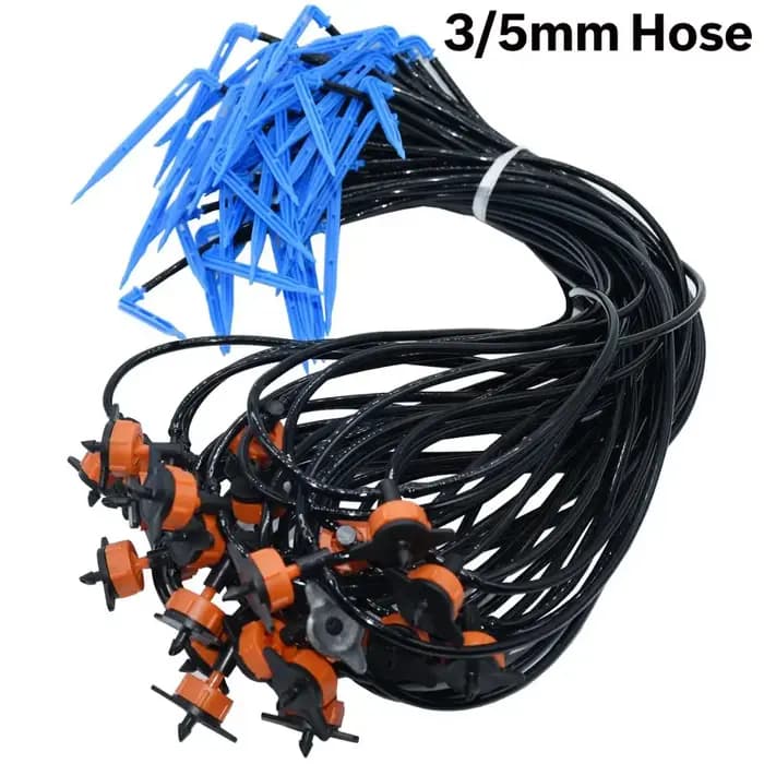 KESLA 5-100M jardin 3/5mm tuyau d'arrosage 1/8 ''tuyau PVC Micro tube d'irrigation goutte à goutte a