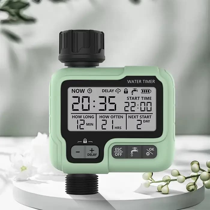 Système d'arrosage intelligent d'extérieur pour jardin Eshico HCT-322, minuterie d'arrosage programm